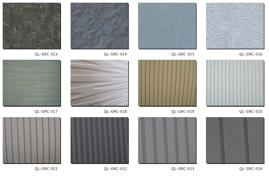 GRC幕墻裝飾板材(圖2) GRC樣板