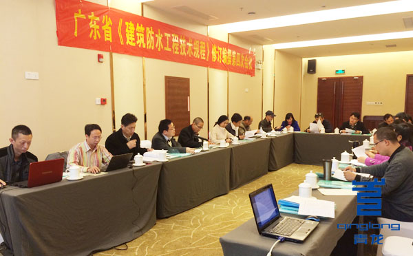 《廣東省建筑防水工程技術(shù)規(guī)程》征求意見稿審查會議 防水材料