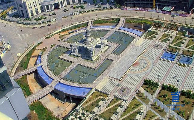 南寧五象廣場 防水卷材