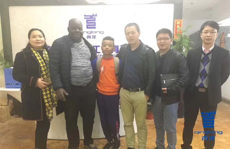 貝寧領(lǐng)事考察青龍防水材料 防水材料