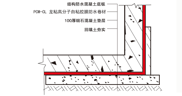 龍粘高分子自粘膠膜防水卷材 龍粘高分子自粘膠膜防水卷材