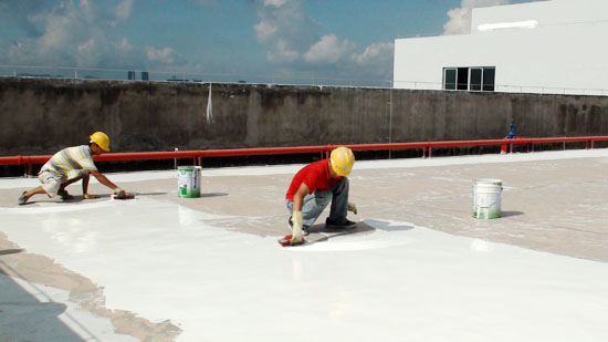中山正好貿(mào)易公司，天面防水施工