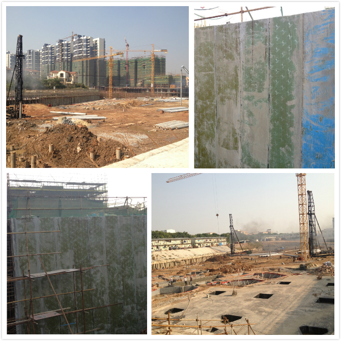 青龍防水卷材在江海碧桂園大量使用 江門防水