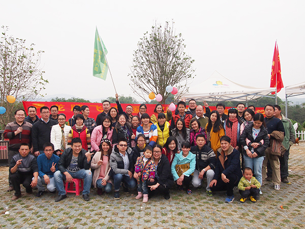 青龍公司南寧防水分公司合影 南寧防水